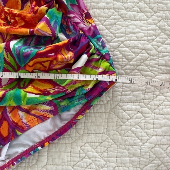 LAUREN Ralph‎ Lauren Bold Floral One Piece Swimsuit Size 20W - Picture 10 of 15